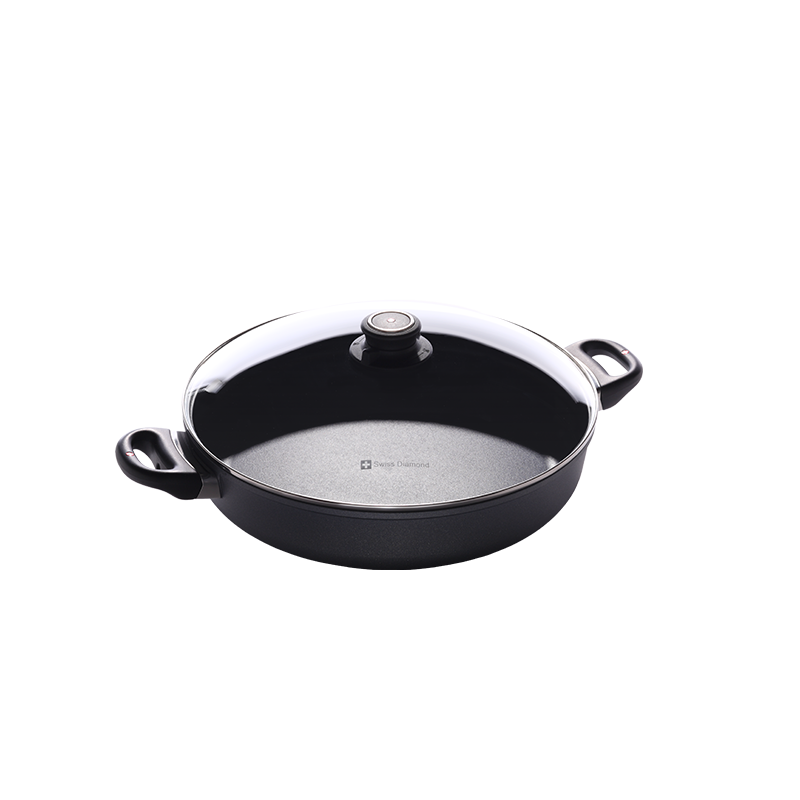 Swiss Diamond Cocotte induction avec couvercle 32 cm